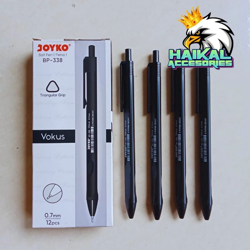 

Pulpen Joyko Vocus BP-338 Isi 12pcs Paket Hemat Untuk Usaha