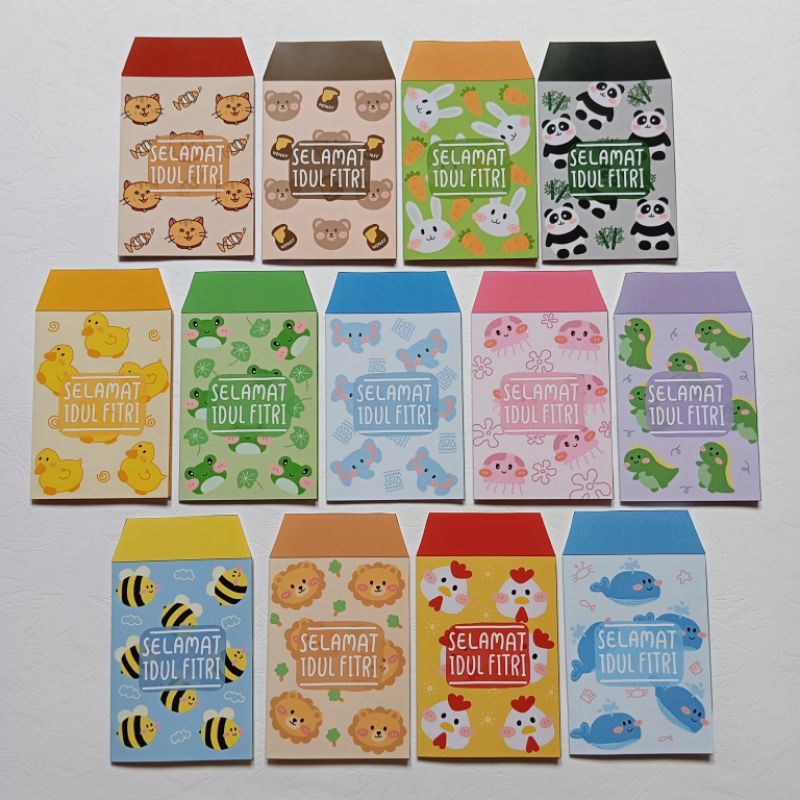 

Amplop Lipat THR Lebaran - ANIMAL Series