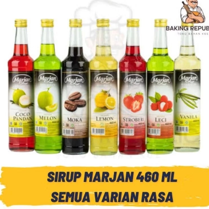 

(HARGA1AN) SIRUP MARJAN 460 g BOTOL ALL VAR