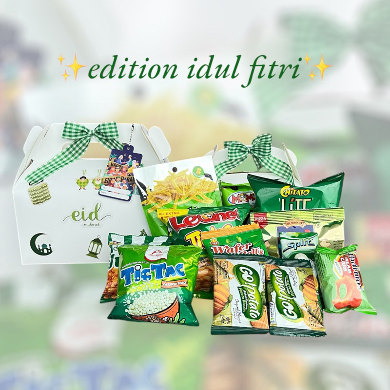 

(XL) HAMPERS LEBARAN ( SUDAH INCLUDE SNACK ) ukuran 22x11x11