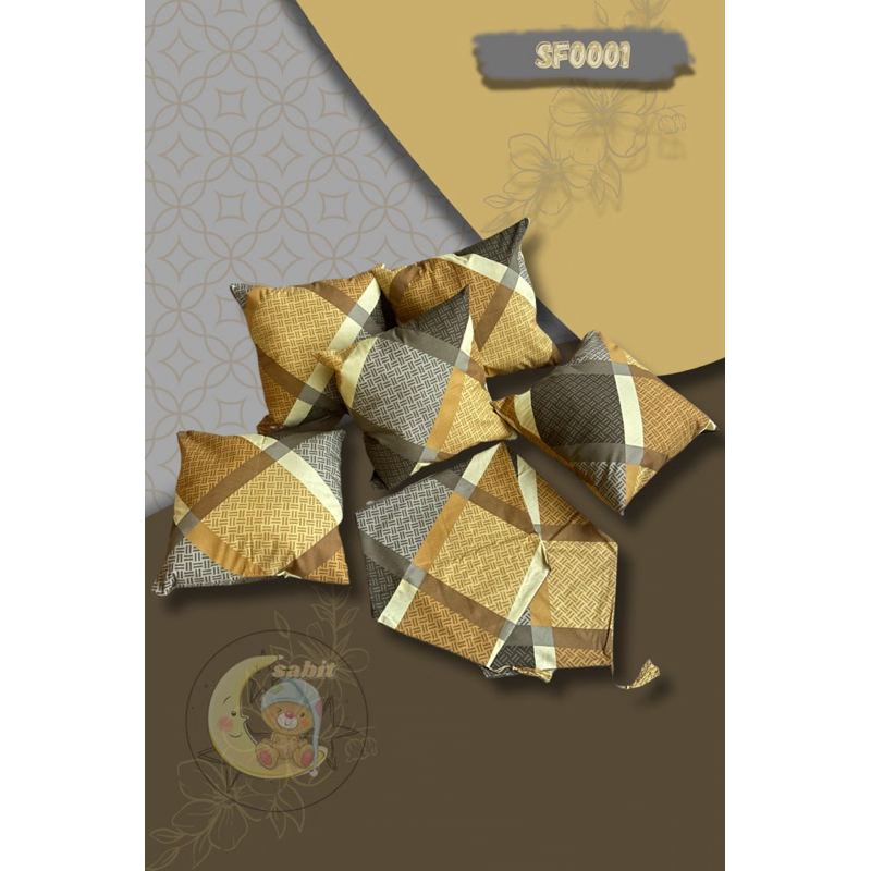 SARUNG BANTAL SOFA - SARUNG BANTAL SOFA SET TAPLAK - SARUNG BANTAL SOFA 40 X 40