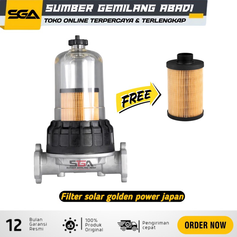 Filter Solar Water Separator 1 inch Water Separator Solar 1”x1”Filter Solar BMM -