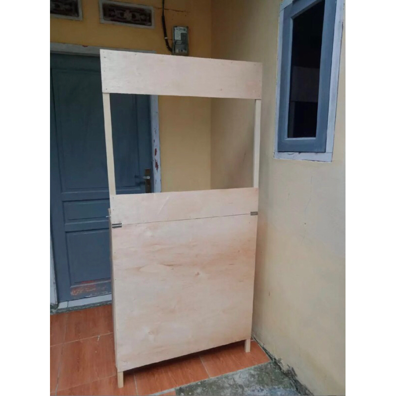 meja portabel meja dagang lipat gerobak mini portabel