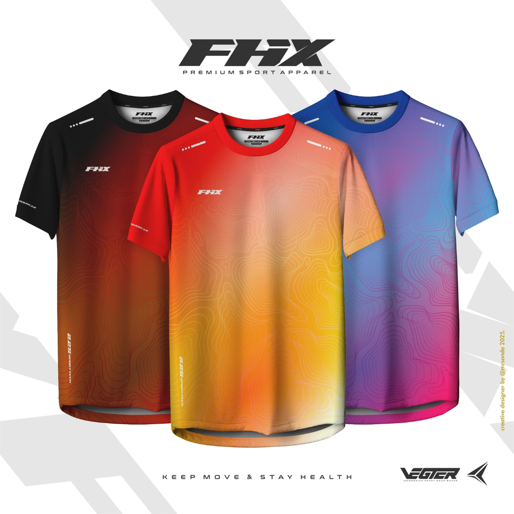 Jersey Running CUSTOM FHIX | Jersey Custom | CATALOG F | FHIX X 4ANGLER