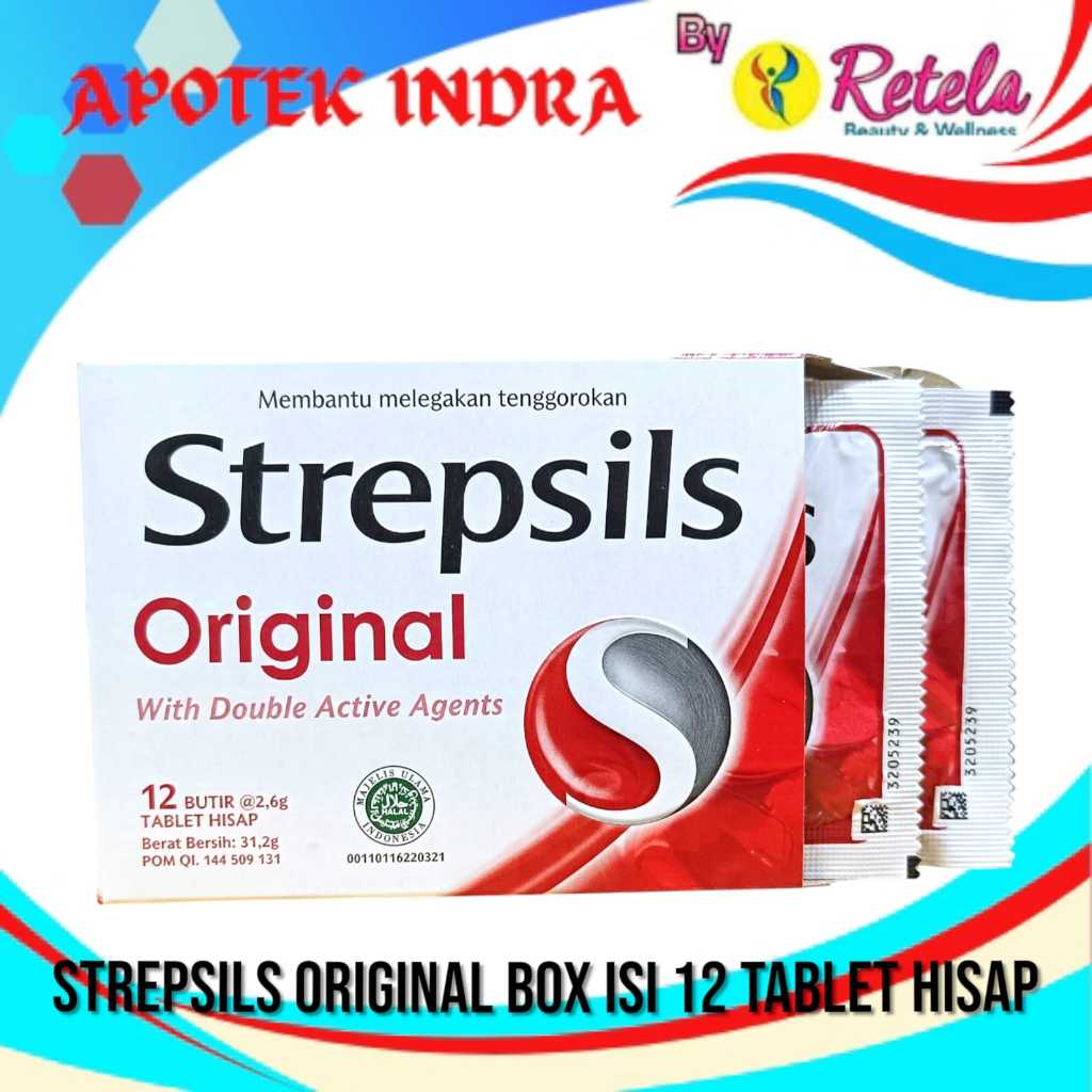 

STREPSILS ORIGINAL ISI 12 TABLET HISAP