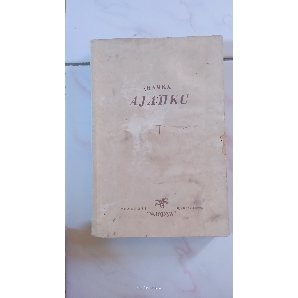 Ajahku - Hamka (Penerbit Widjaya Djakarta 1950) - Lawas & RARE