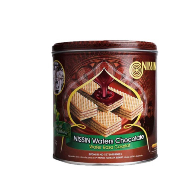 

Nissin wafer coklat kaleng 267 gram