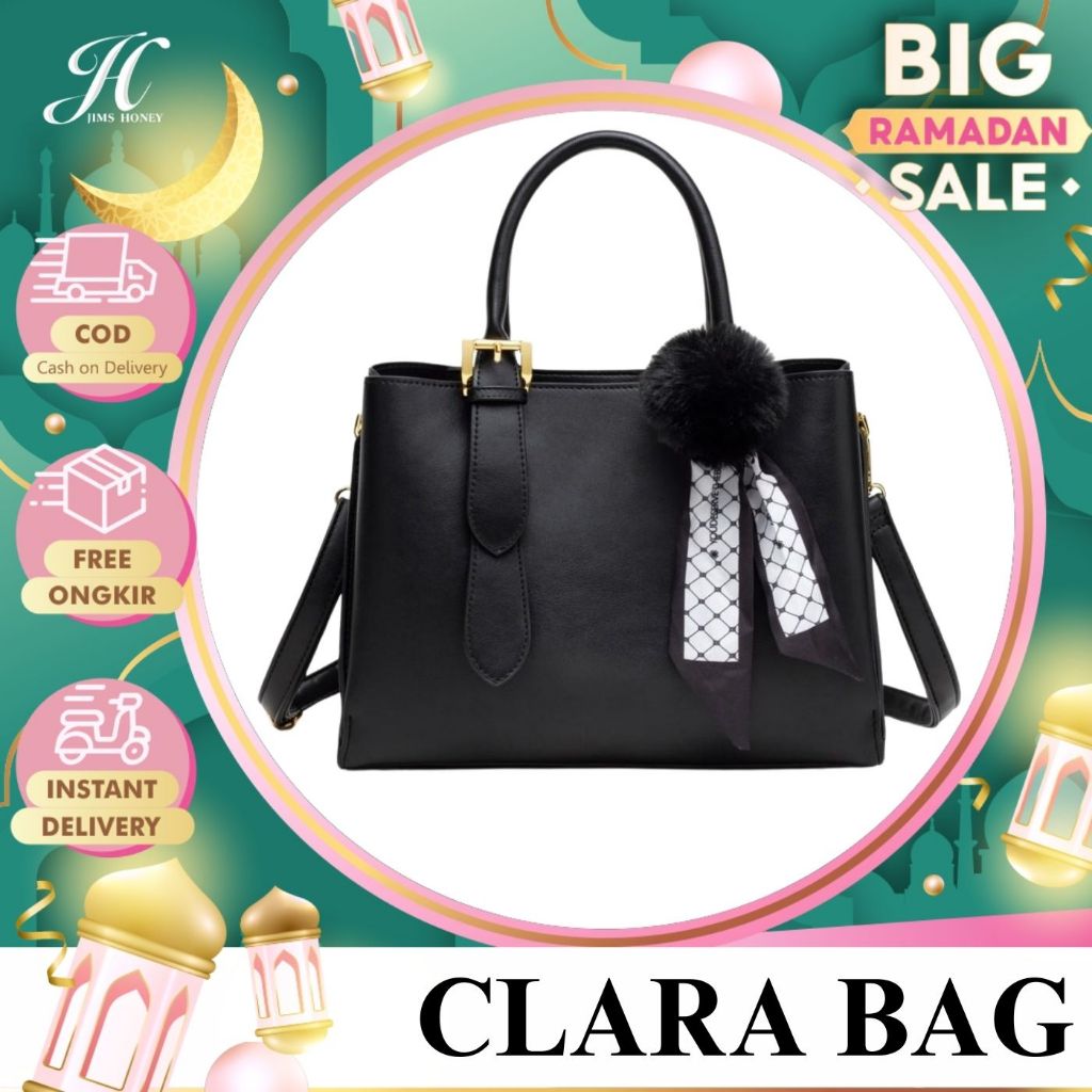 JIMS HONEY CLARA BAG Tas Selempang dan Hand Bag Wanita Slingbag Cewek Jimshoney Trendy Elegan