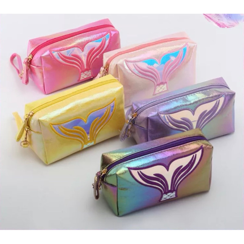 POUCH MAKE UP MERMAID HOLOGRAM