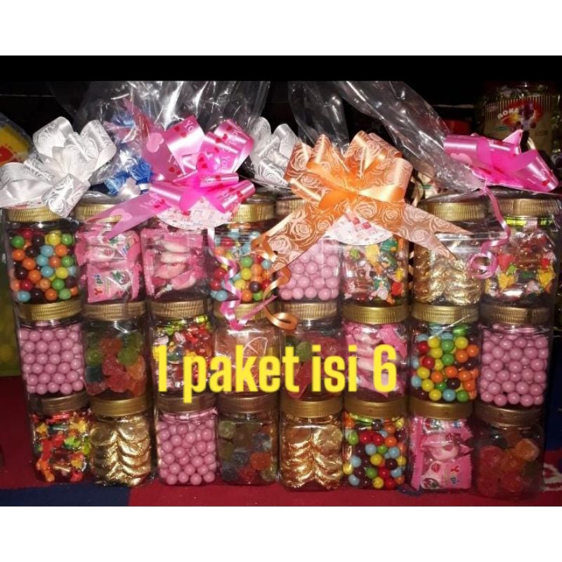 

Hampers lebaran isi 6 toples // paket jajan lebaran