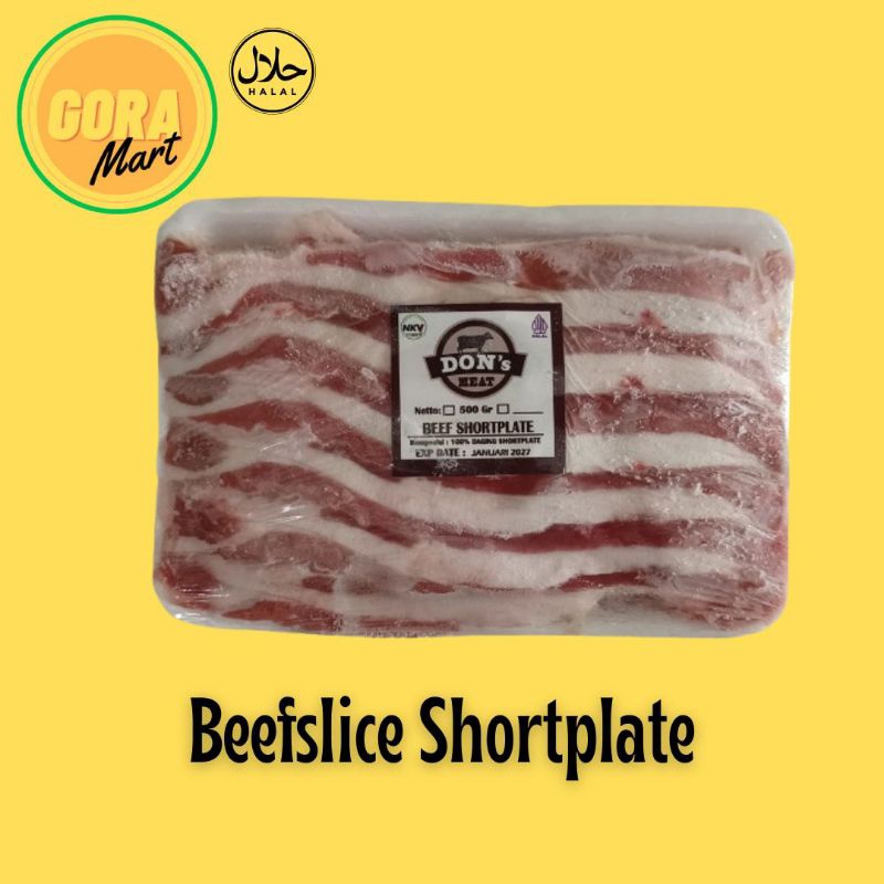 

US SHORTPLATE/BEEF SLICE (Halal dan NKV)