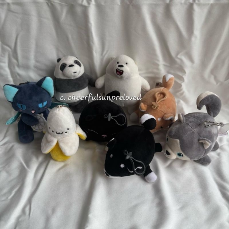 Pre-Loved Trinkets Bag Charm [We Bare Bears, Card Captor Sakura, Puppy, Kitten]