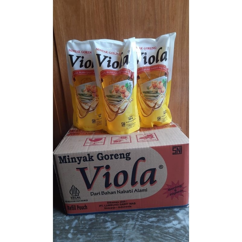 

Minyak goreng viola 800ml 2 pcs