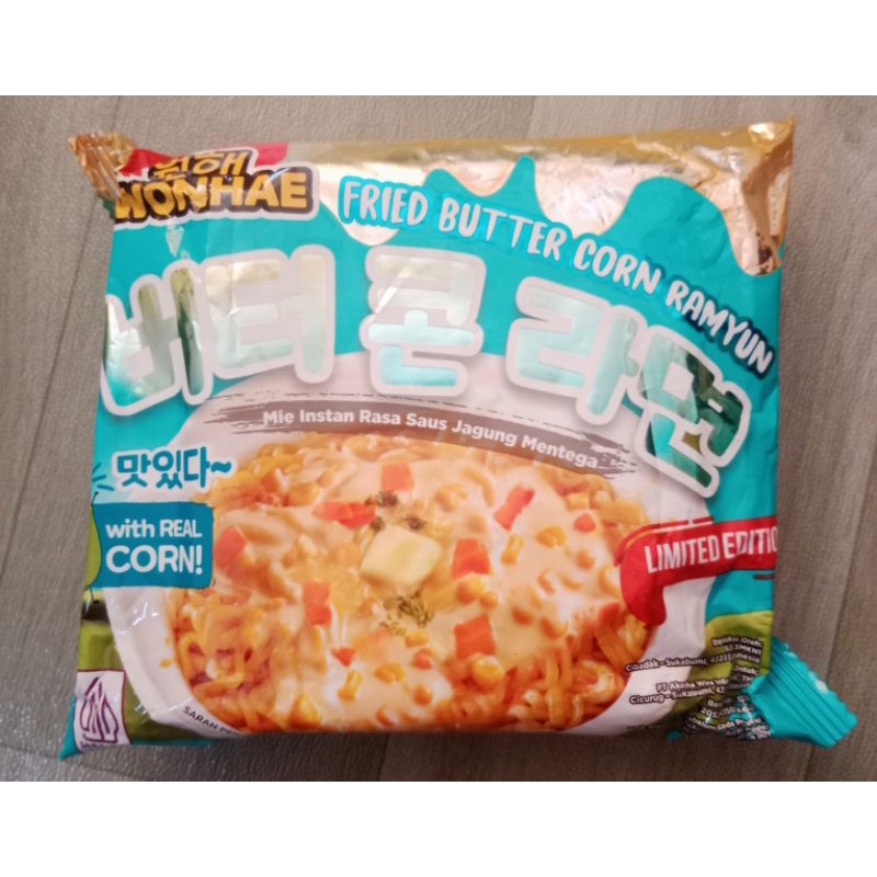 

Wonhae Mie Instan || Mie Korea || Fried Butter Corn Ramyun