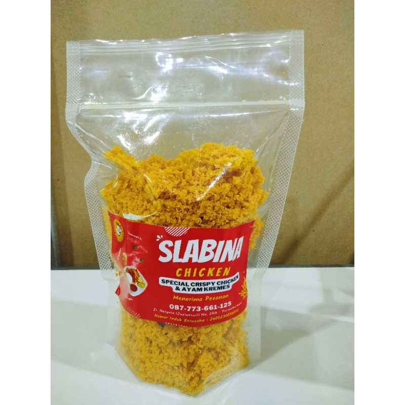

KREMESAN AYAM GLUTEN FREE SLABINA CHICKEN REFILL UKURAN SEDANG