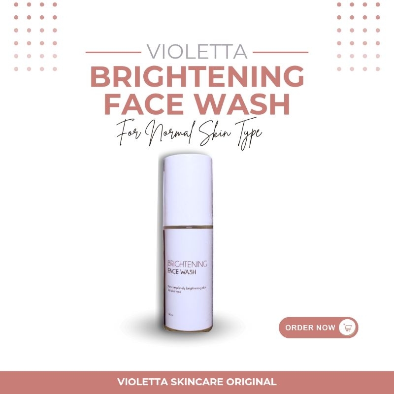 (100% ORI) BRIGHTENING FACE WASH - VIOLETTA dr. Soraya Devi Skincare