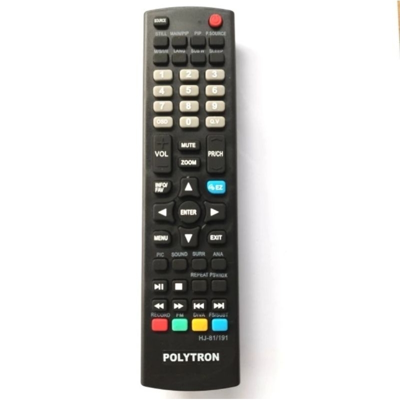 REMOT REMOTE TV LCD LED POLYTRON 811191 /811191 GRADE ORIGINAL