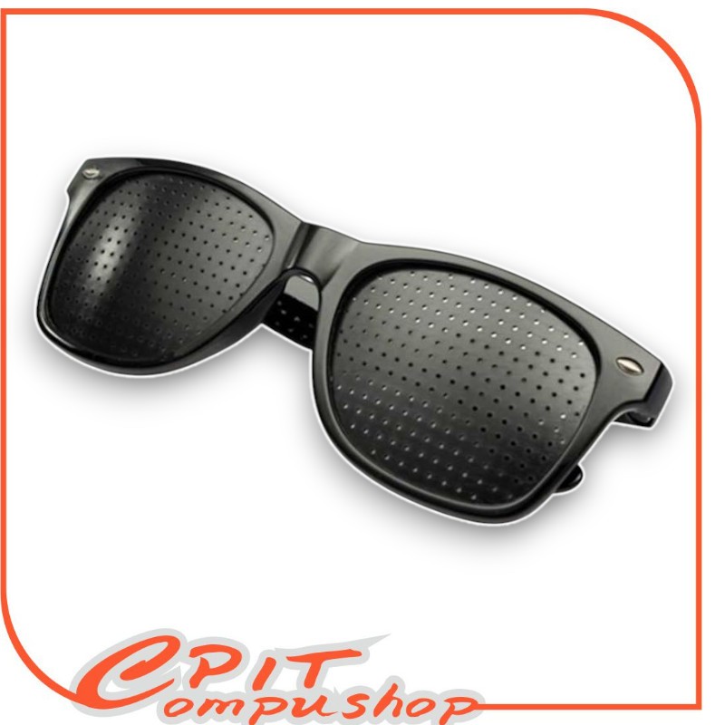 Kacamata terapi pinhole /pinhole glasses therapy