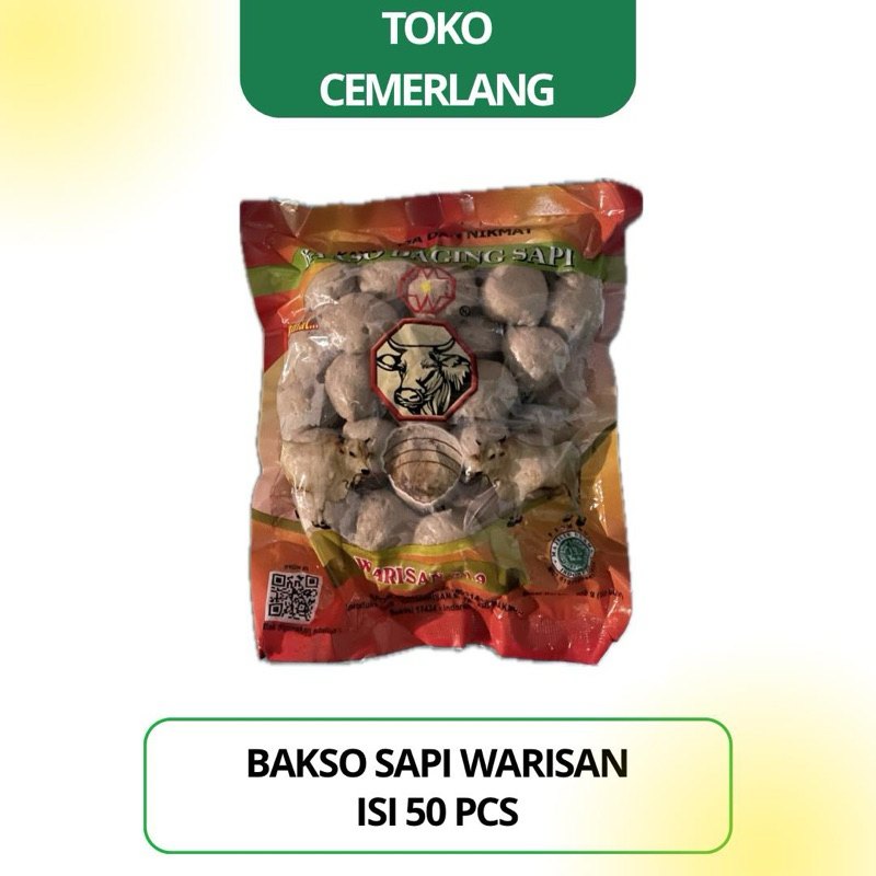 

Bakso Warisan Urat Isi 50 Pcs