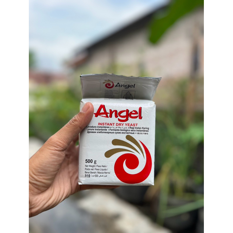 

pengembang donat merk angel original pabrik kemasan 500 gram