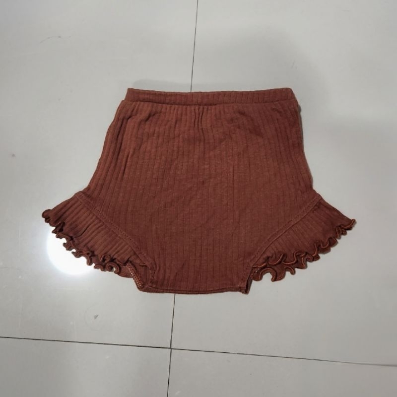 Bohopanna ruffle bloomer celana bayi anak perempuan rok 2 tahun nectar pink ungu lilac coklat ginger
