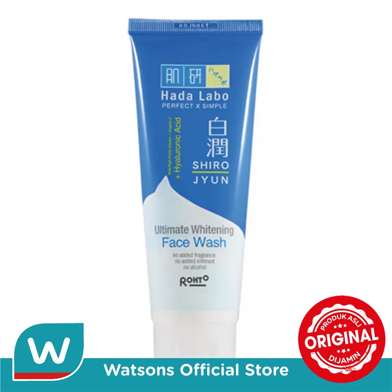 Hada Labo Shirojyun Ultimate Whitening Face Wash 100g