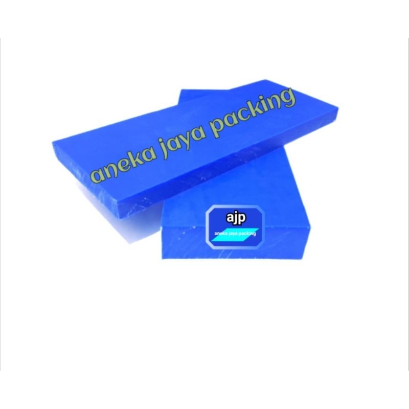 

mc blue sheet tebal 15mm x 7cm x 16cm hard nylon biru lembaran