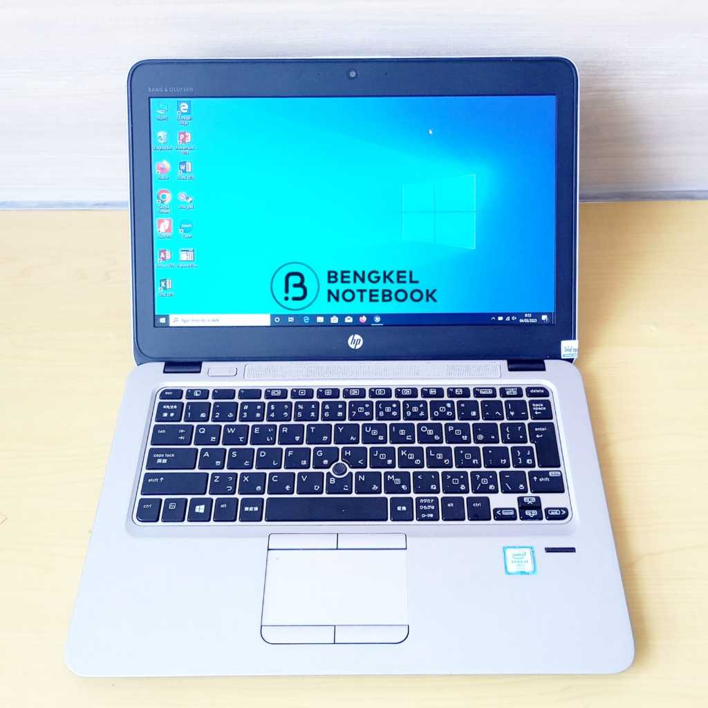 Laptop HP Elitebook 820 G3 Corei7-6600u 2.60 Ghz Gen6 Ram : 8GB SSD : 256Gb Baterai : Ada Second