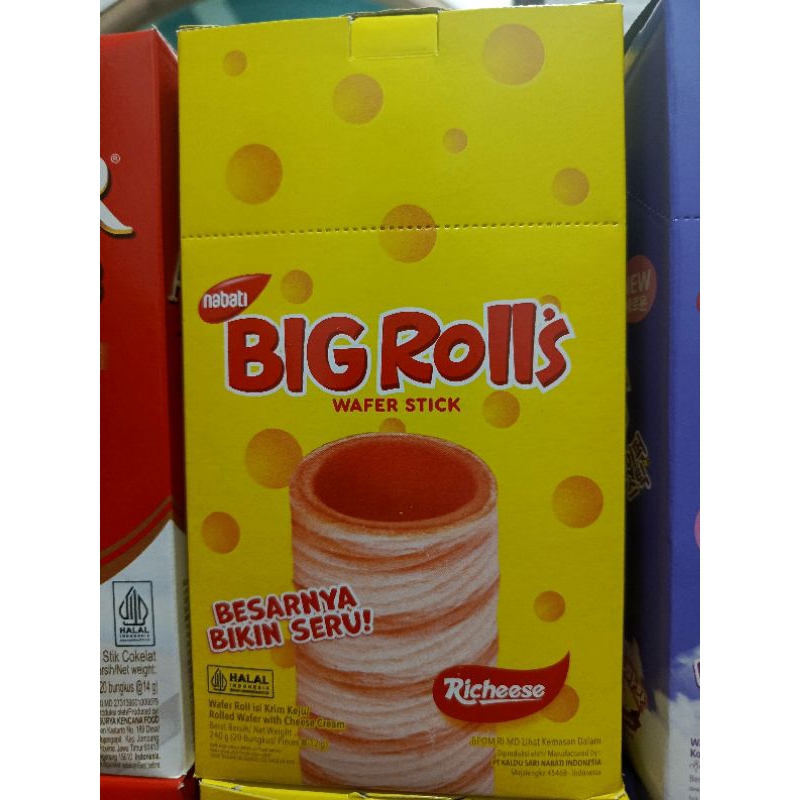 

NABATI BIG ROLLS BOX ISI 20 PCS