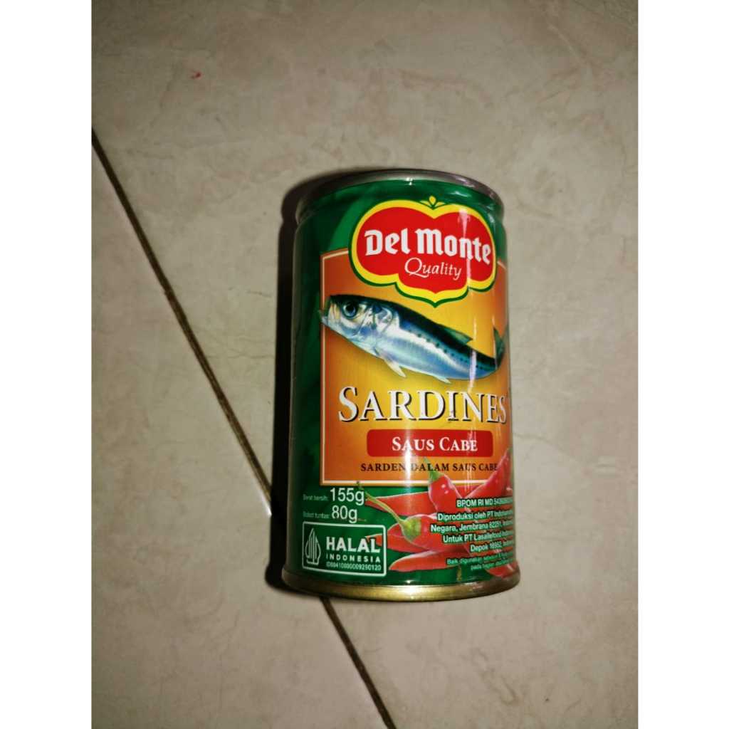 

1Pcs Sardine Sardine Delmonte Chili 150G