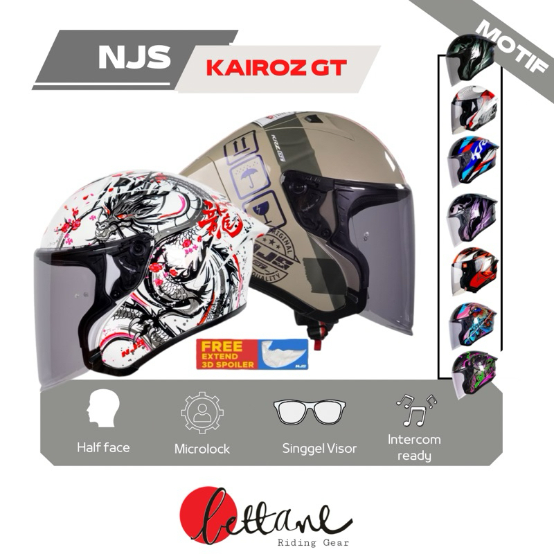 HELM NJS KAIROZ GT MOTIF
