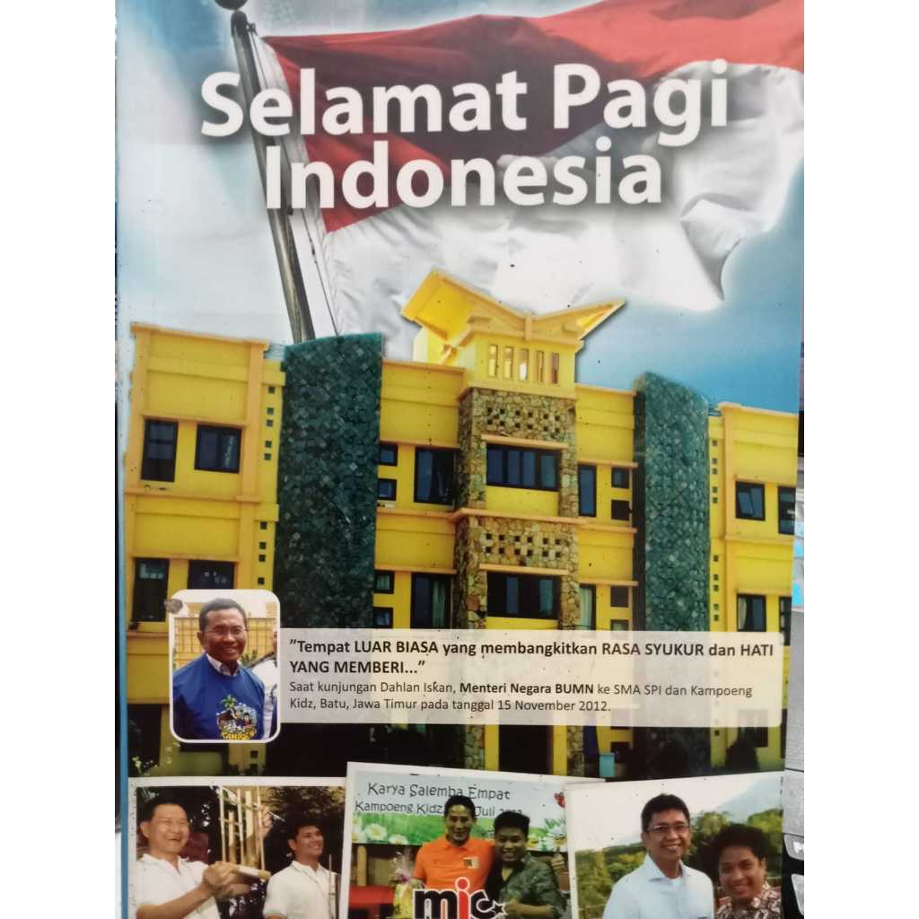 BUKU SELAMAT PAGI INDONESIA