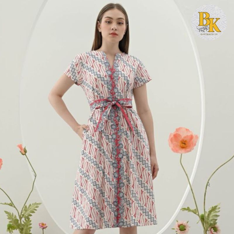 Dress Batik 303 WIB / Terusan Batik Modern