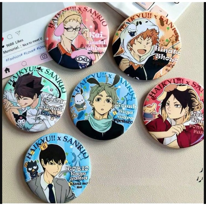 CUSTOM PIN KECIL 4,4cm MIN 10 PCS BEBAS DESAIN