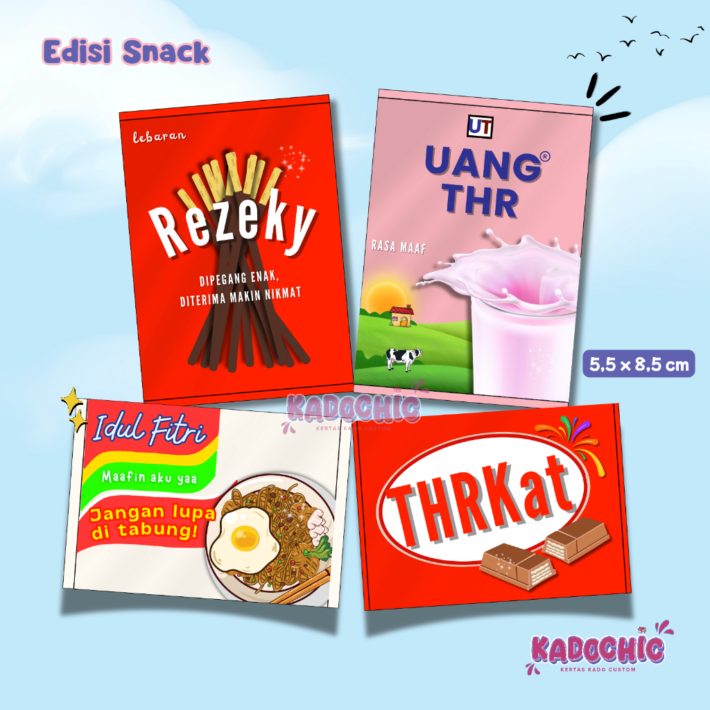 

Amplop Lebaran Edisi Snack 2x lipat