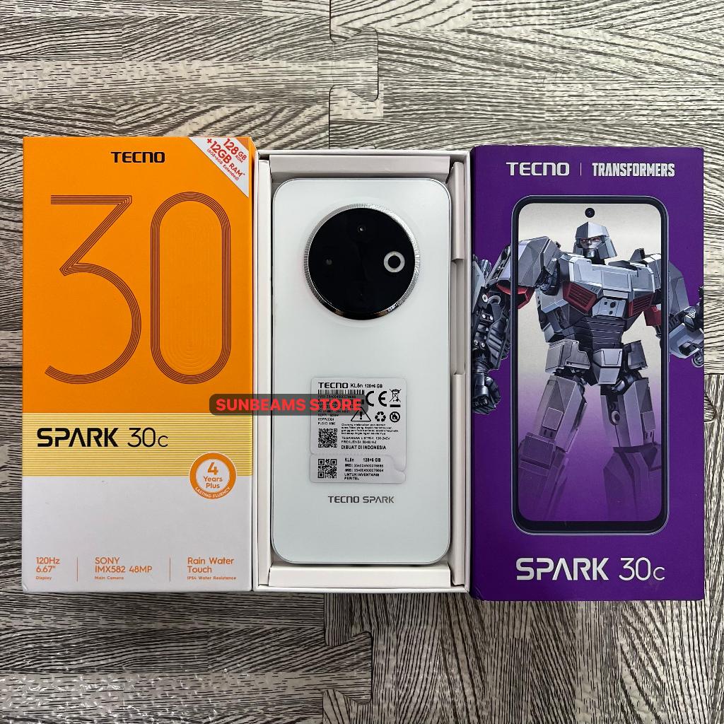 Tecno Spark 30c 6/128 | 8/256 Second Fullset Bekas Resmi