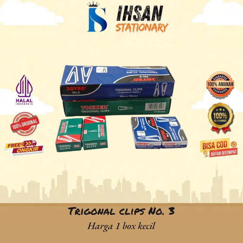 

Trigonal Clip/Paper Clip Joyko No.3