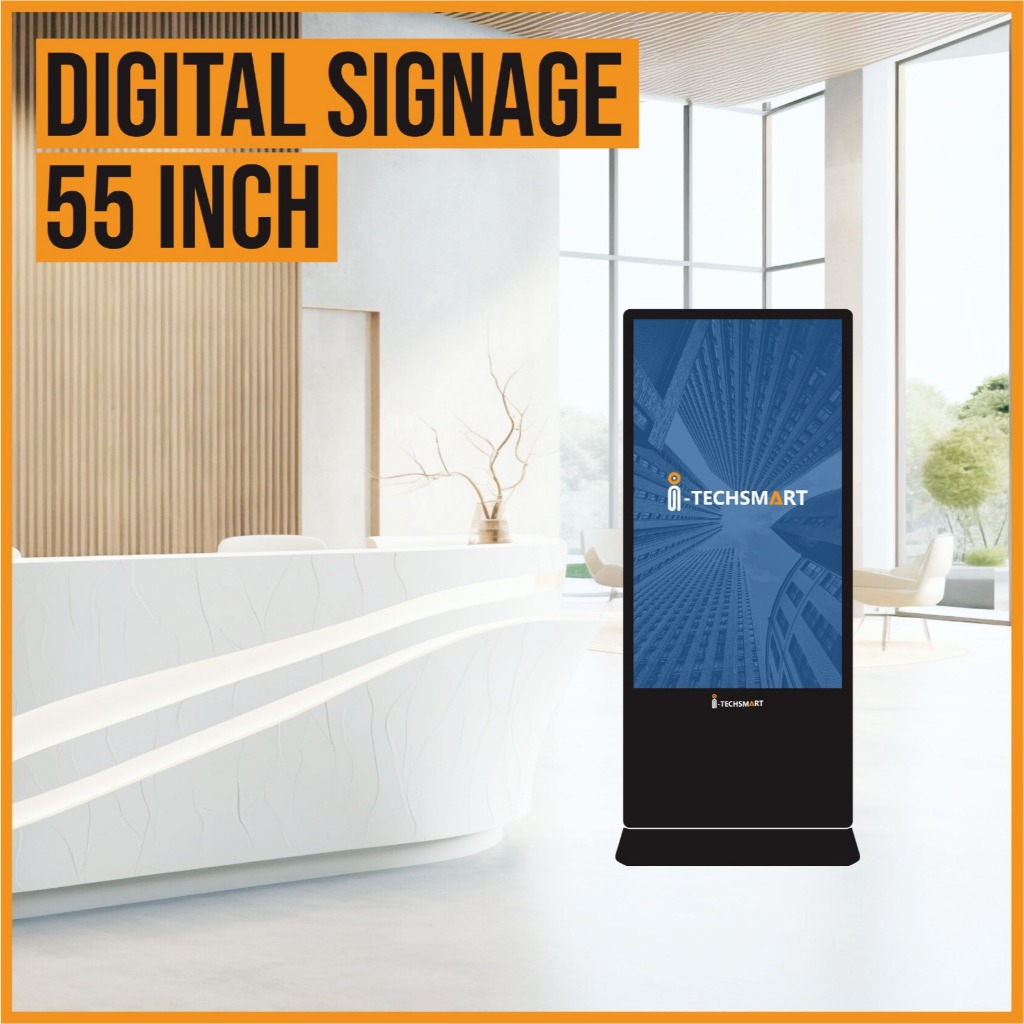 Digital Signage 55 Inch | Standing Touchscreen OS Android
