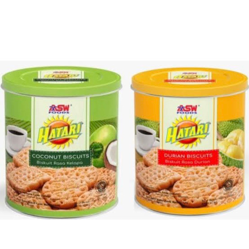 

Hatari Biskuit Durian Coconut Kaleng Puasa Murah Lebaran