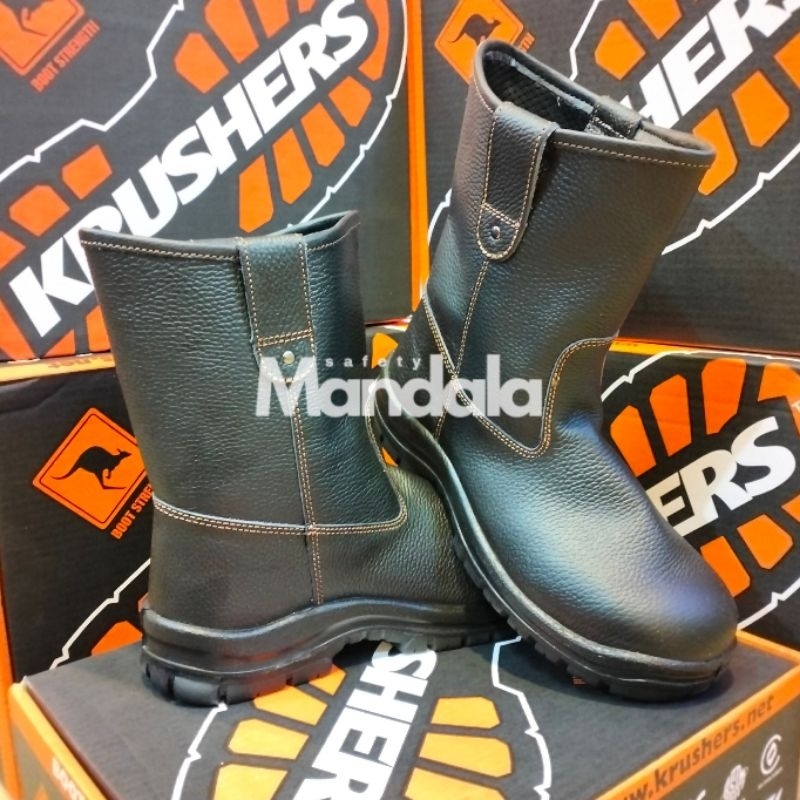 Safety Krushers Texas Black Original 100% / Sepatu Safety Krushers Texas Original Berkualitas