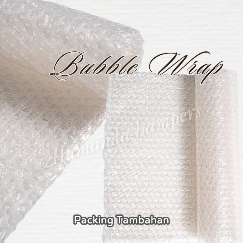

Bubble Wrap / Tambahan Packing / Ekstra Bubble Wrap