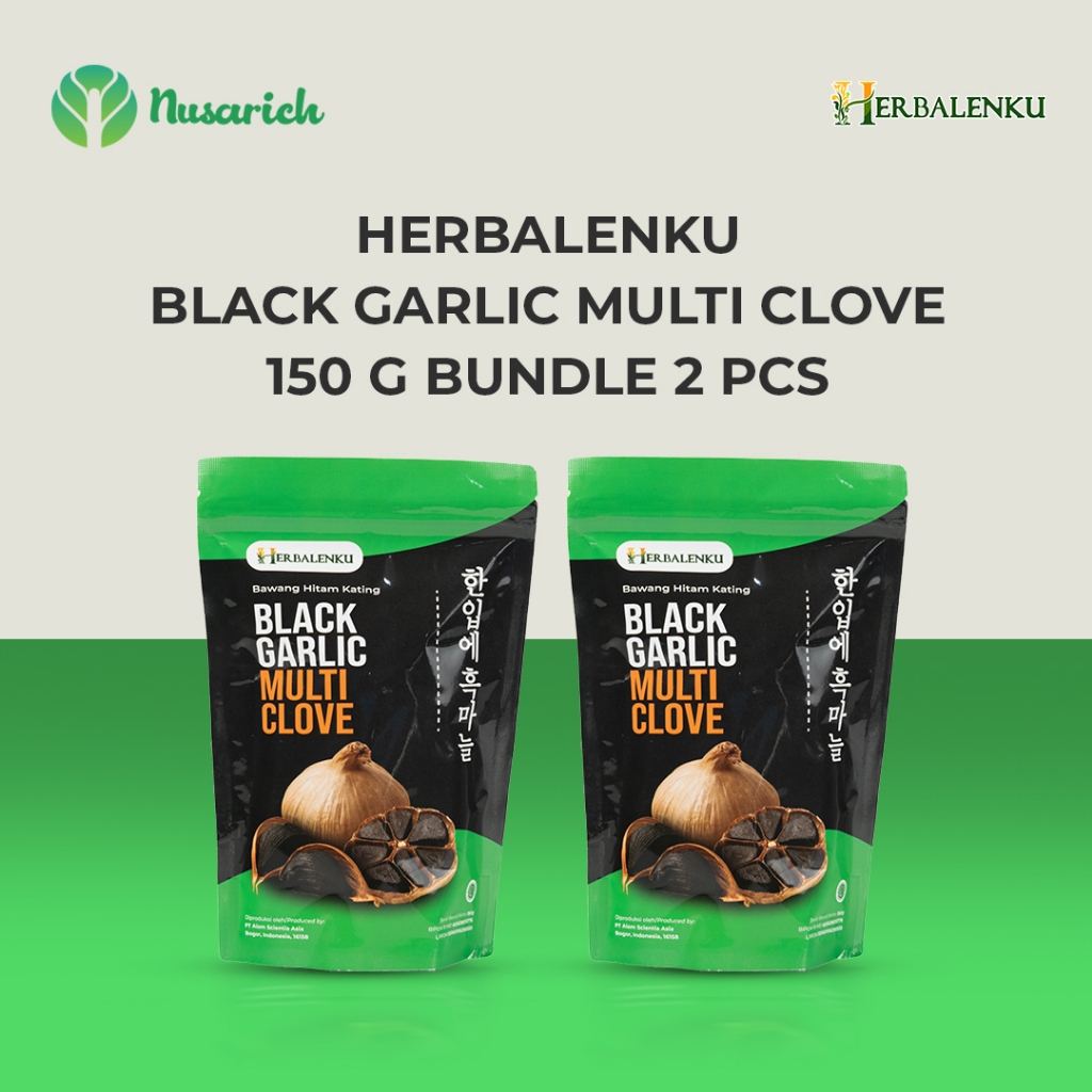 

HERBALENKU Black Garlic Kating 150gr Bundle 2 Pcs