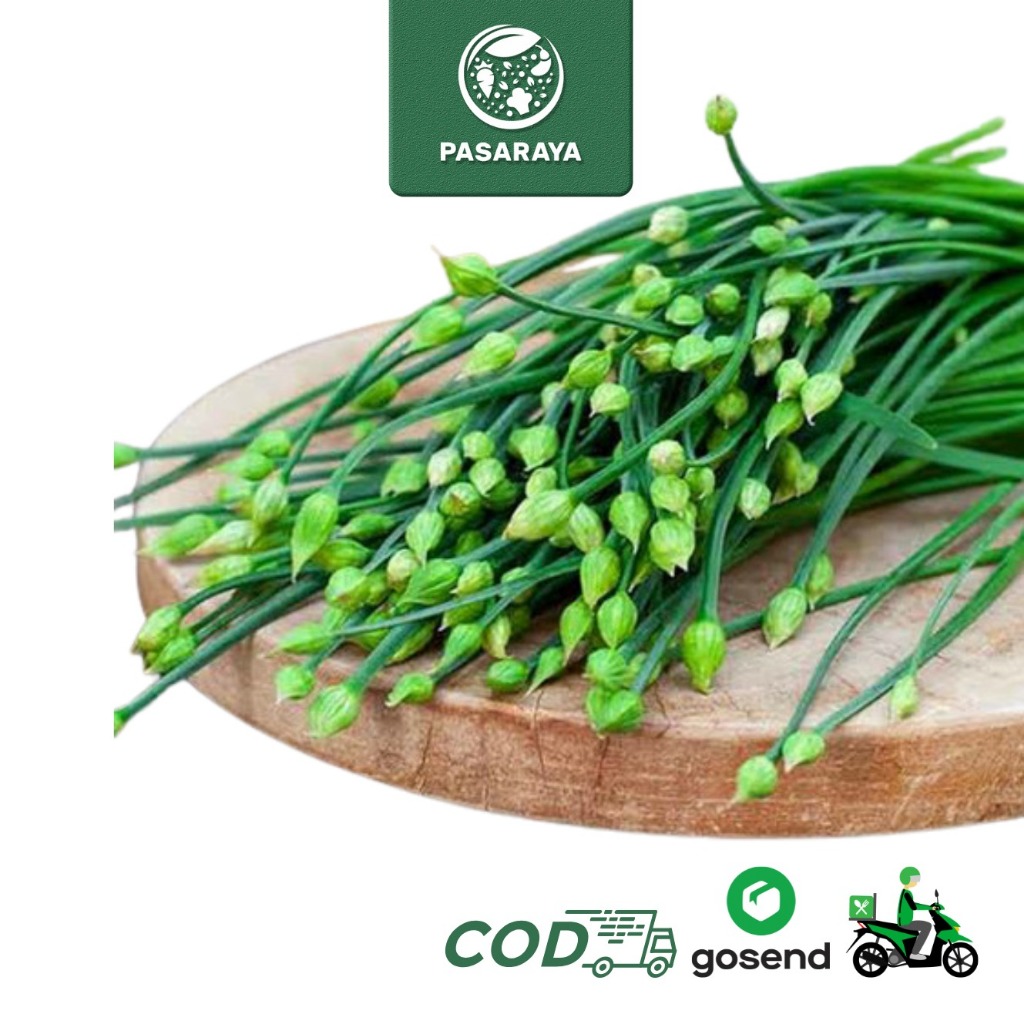 

Bunga Bawang Merah fresh 500gr Sayur Padang - Pasaraya