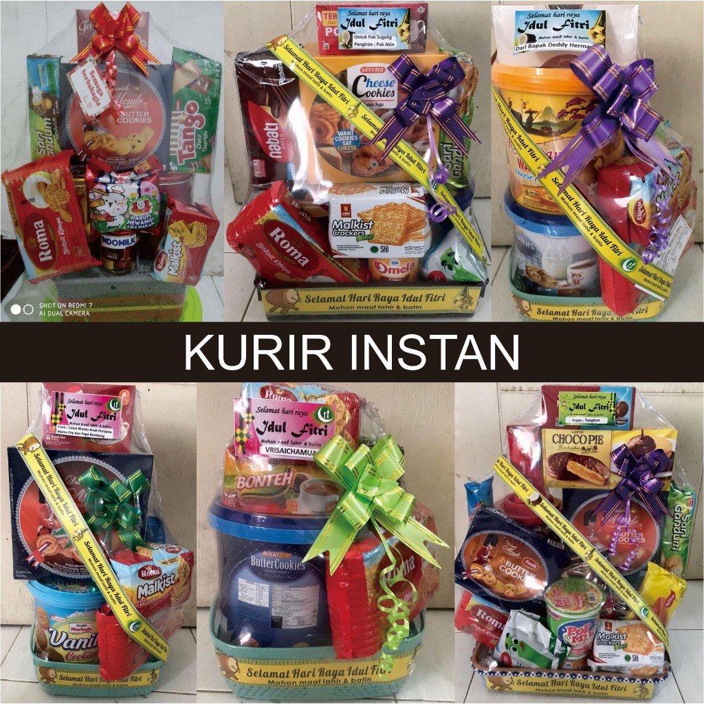 

(KURIR INSTAN) PARCEL HARI RAYA IDUL FITRI BINGKISAN HAMPERS HADIAH GIFT LEBARAN SYAWAL RAMADHAN