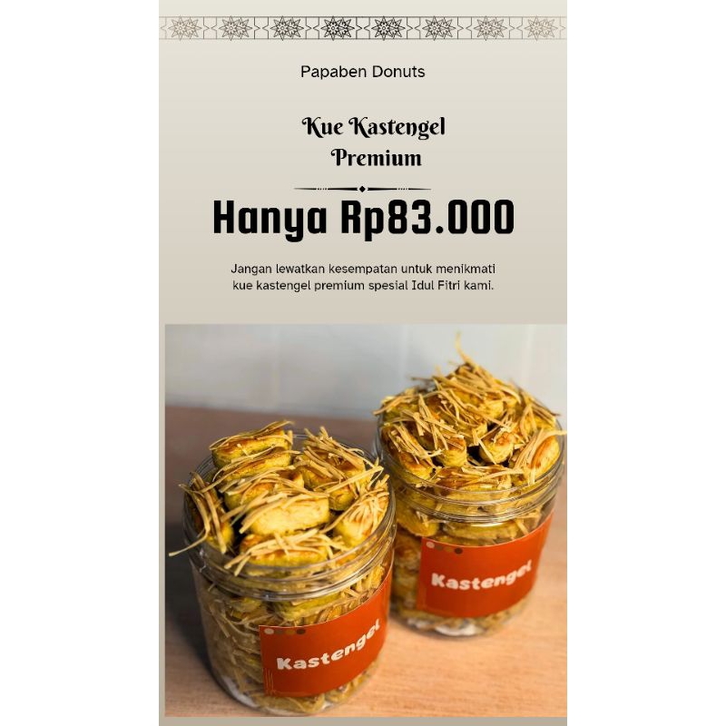 

KUE KERING KASTENGEL PREMIUM