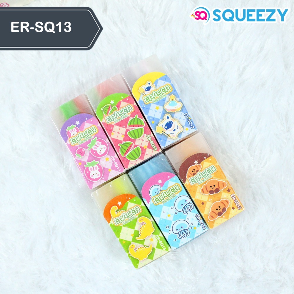 

Harga Grosir (1packs/6pcs ) Penghapus Eraser Karakter Ukuran Besar