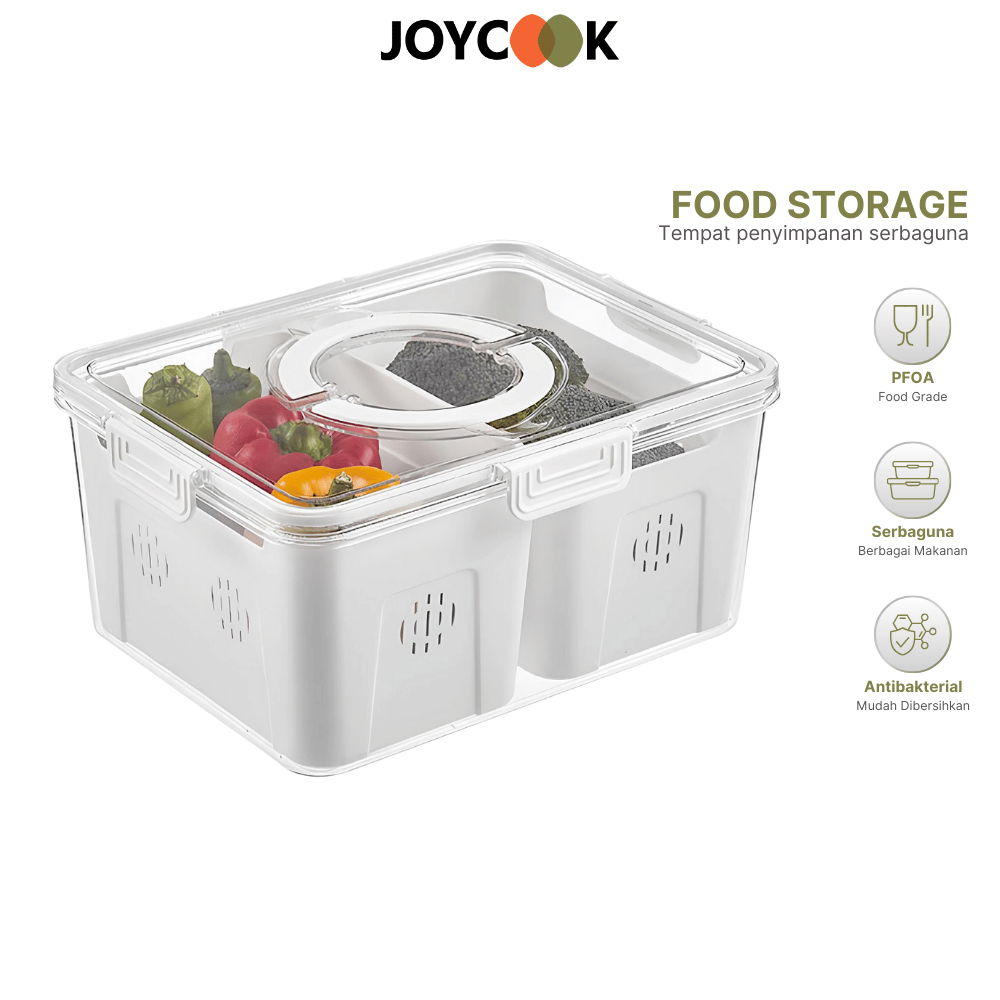 JOYCOOK Kotak Penyimpanan Makanan Kulkas / Refrigerator Box / Kontainer Container / Food Storage Box