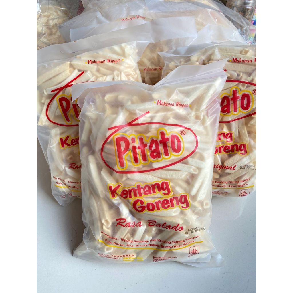 

Pitato kentang goreng 250g