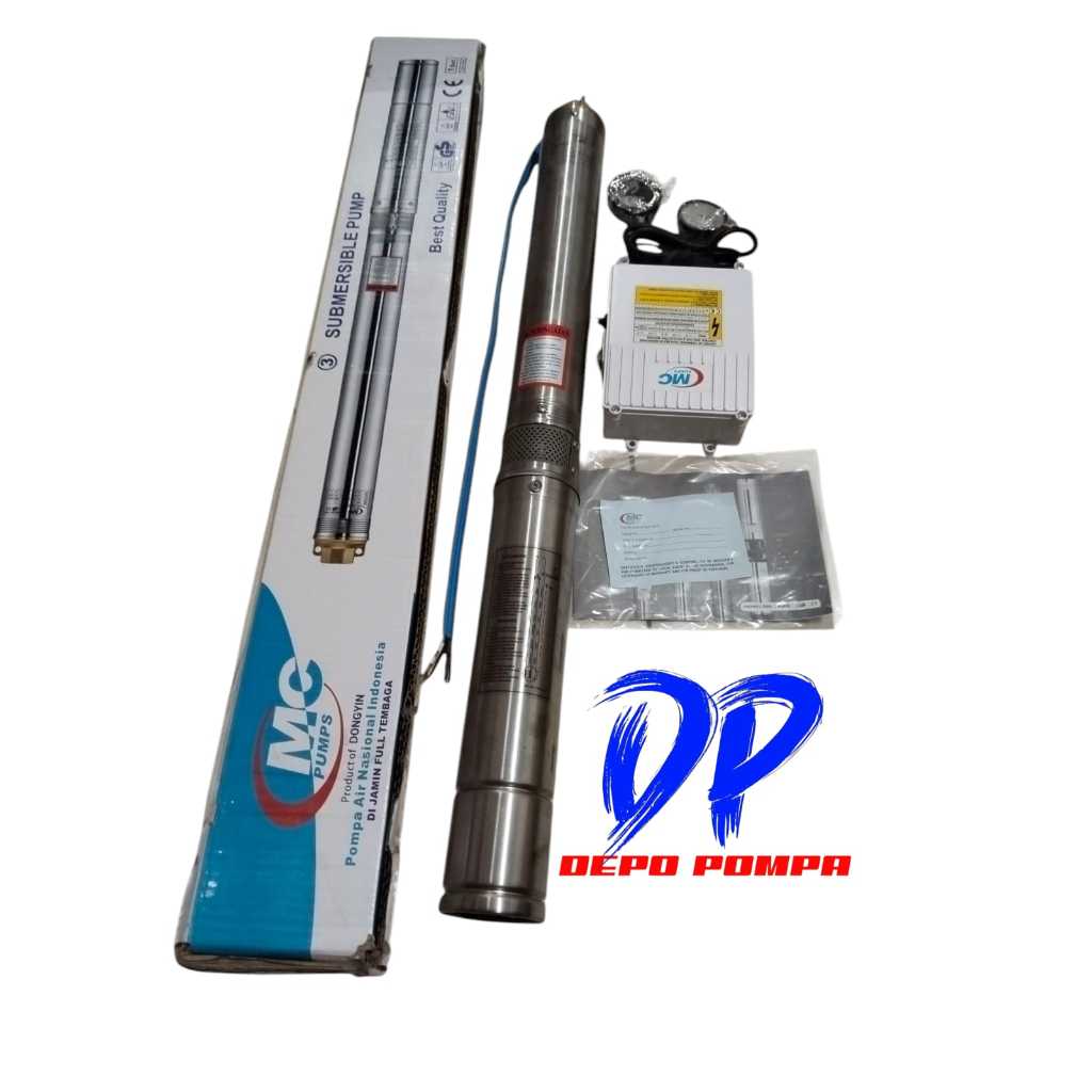 Pompa MC PUMP/Pompa Satelit Nasional MC 3 Inch 0.5 HP + Control Box