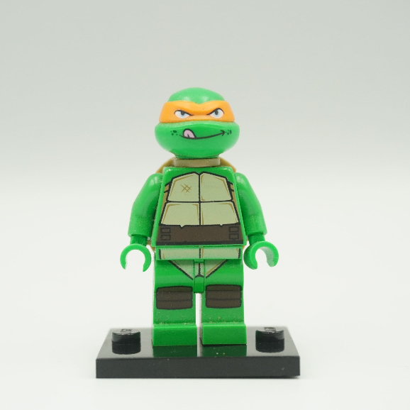 Lego Minifigure Teenage Mutant Ninja Turtle Mikey Part Out